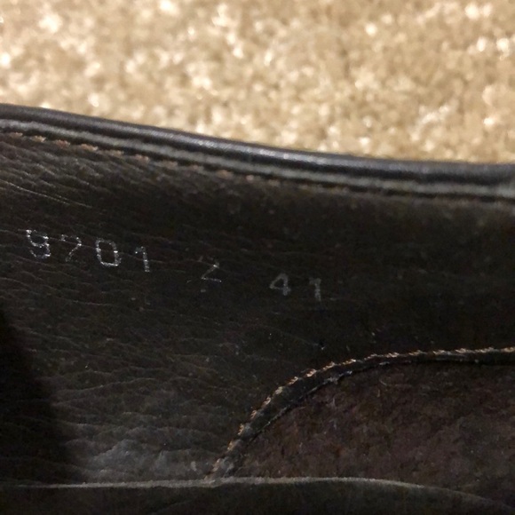 Browns dress shoe black size 41 - Picture 6 of 7